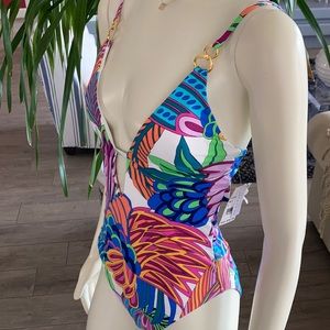 Trina Turk One Piece Bathing Suit .